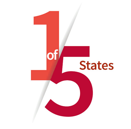 1 of 5 States